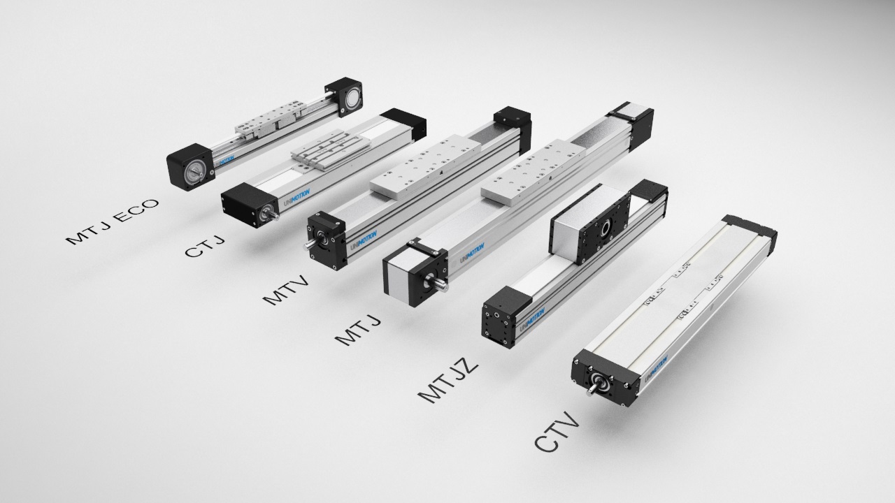 Unimotion linear units and their integration into multi-axis